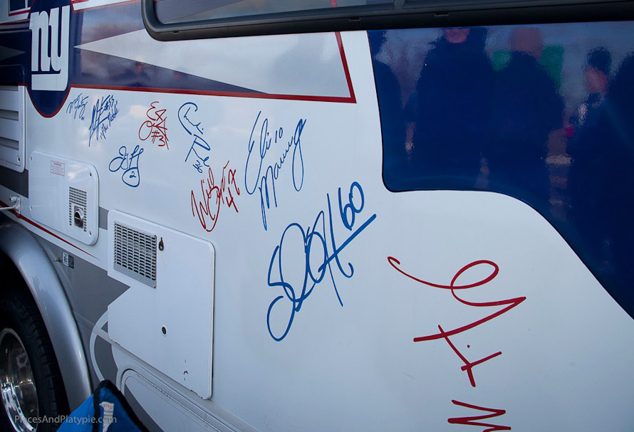 They'll never wash this fan van!