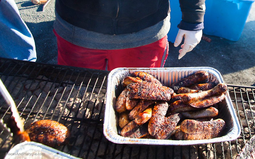 Split and grilled to perfection! Wow!