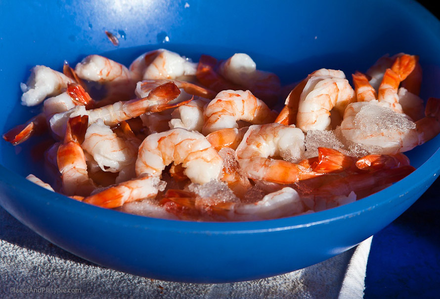 Don't know if the ice was there before or not!