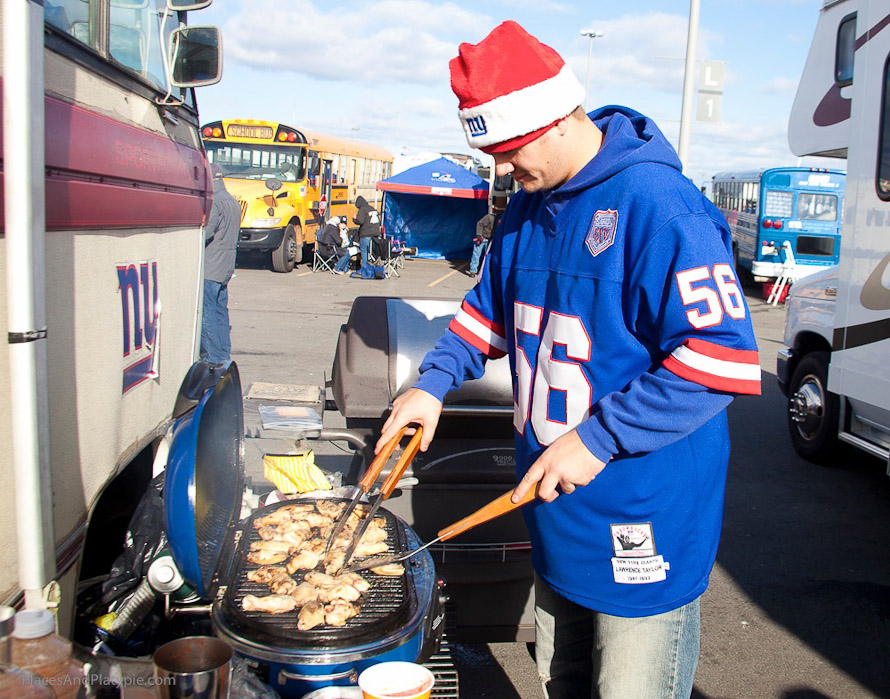 John is doing up the wings!