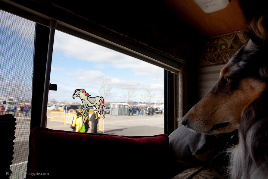 Nobody is bringing me any BBQ! Why do I come to these things???