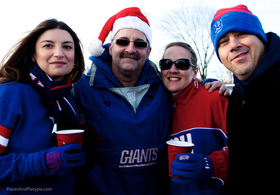 Getting a little fuzzy... Go Giants!
