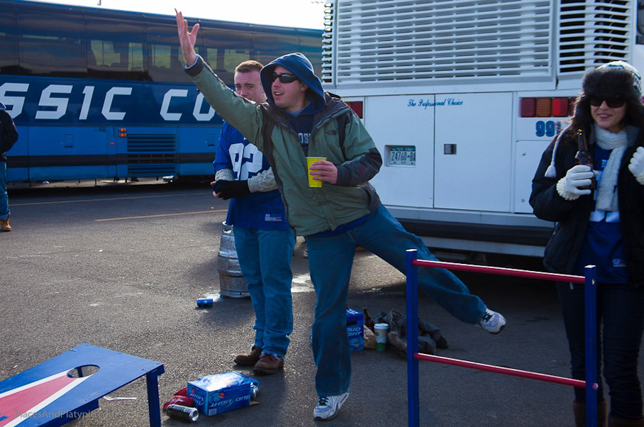 It's all in the wrist (not spilling your beer, that is!)