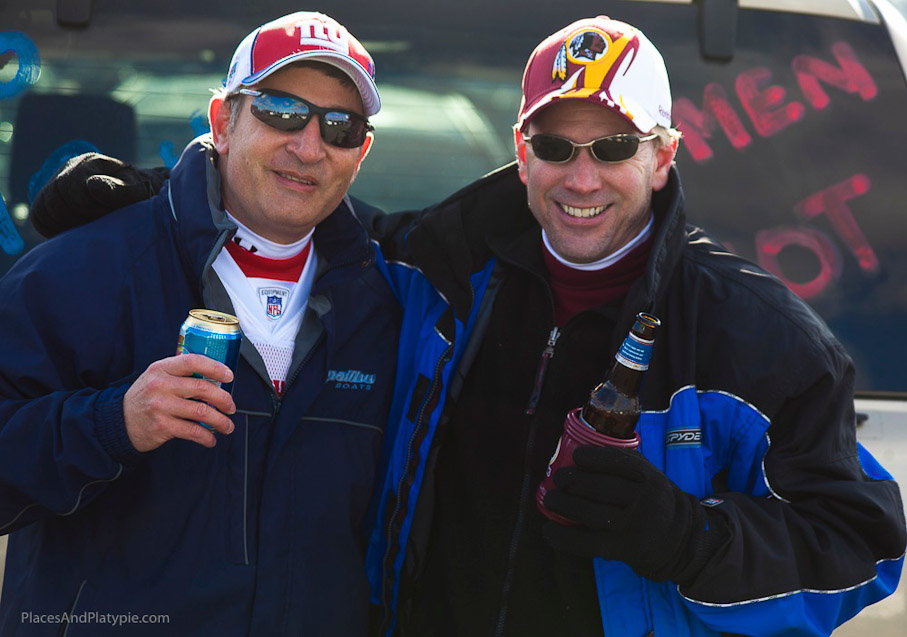 Friends in the Lot - Rivals on the field!