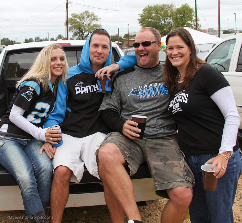 Tails on tailgates sing….