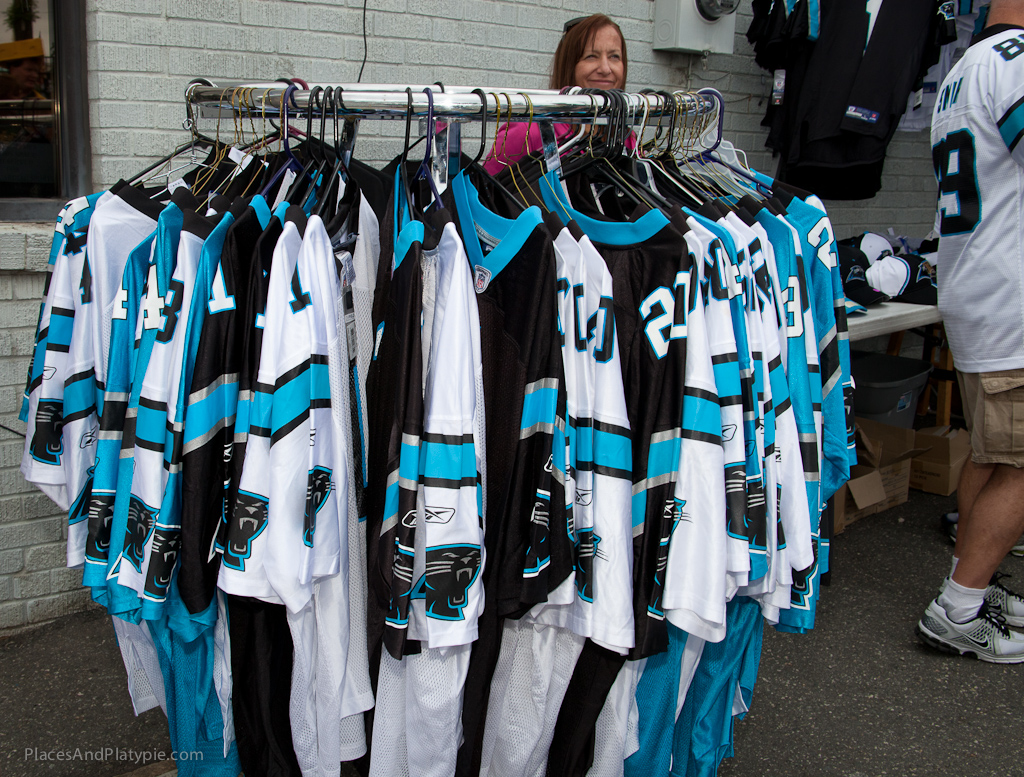 The most Panther jerseys we saw together!