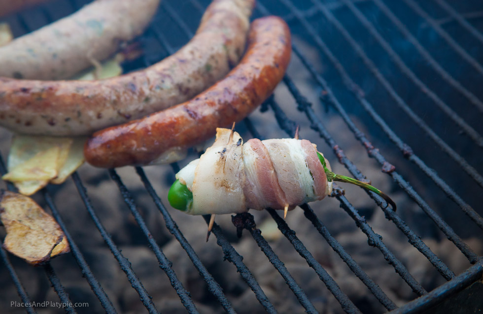 Bacon wrapped Jalapeno - if it's filled with cheese ok but if the seeds are still in - look out!