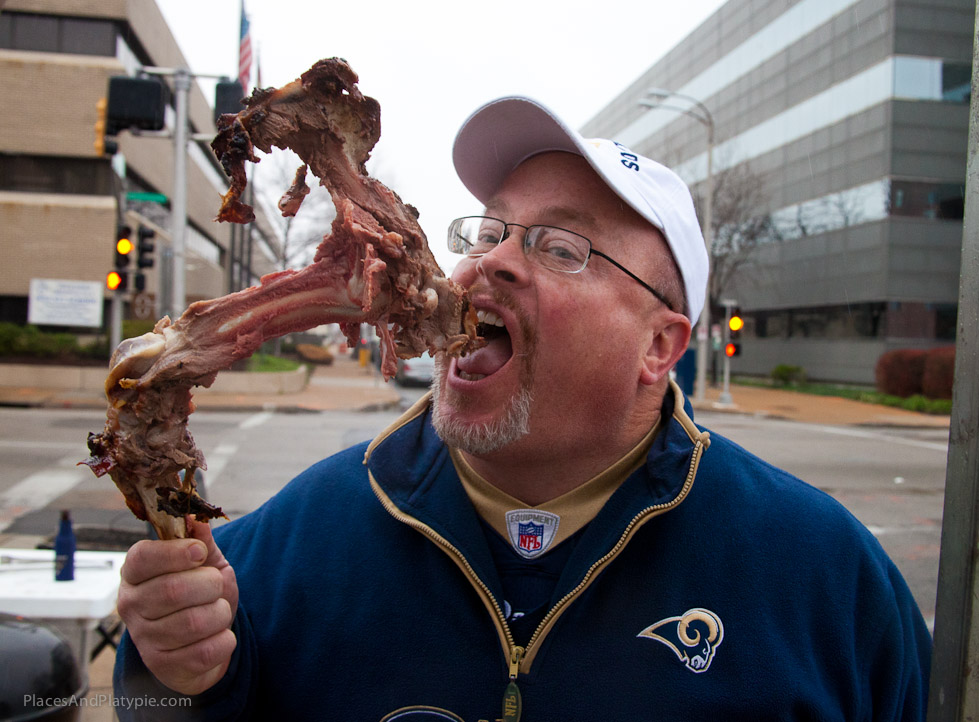 The Head Ram gets the bone!