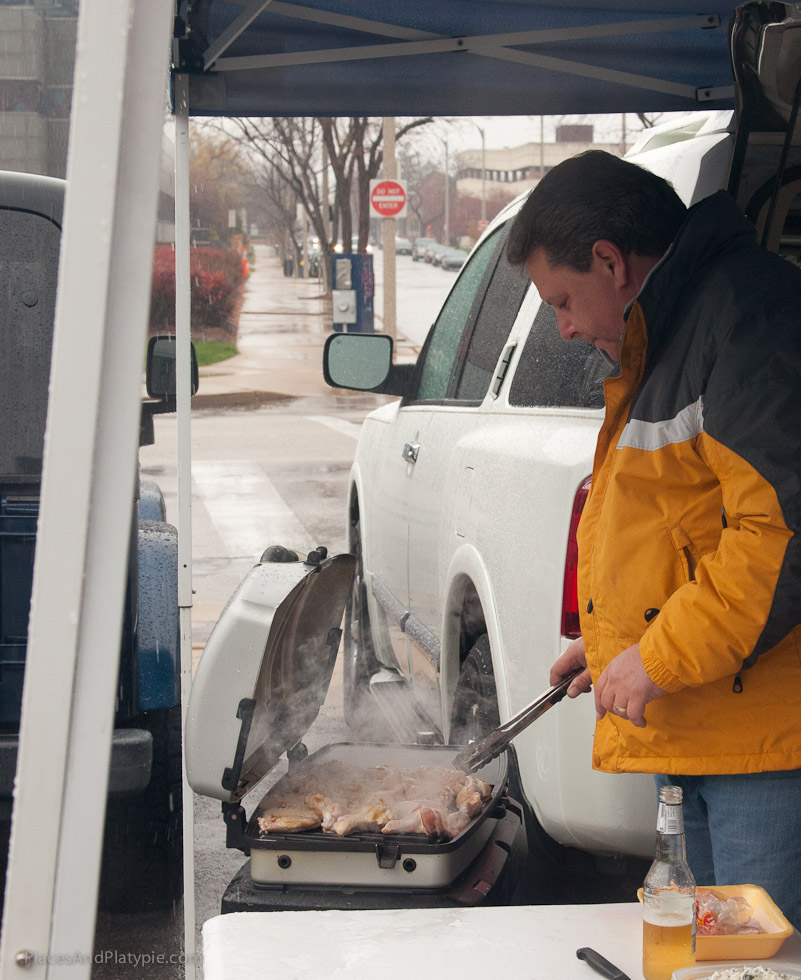 'The weather outside is frightful, but the wings are so deelightful!...'