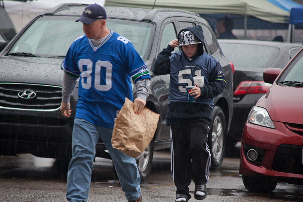 This is NORMAL weather for Seattle Seahawks fans