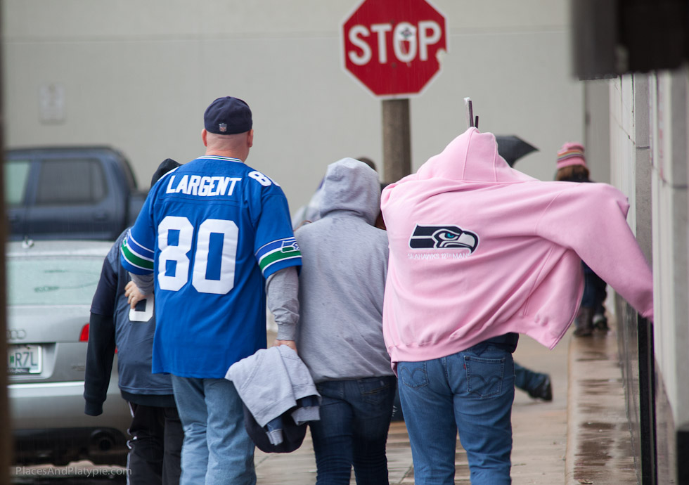Family tradition - any regional Seahawks appearance