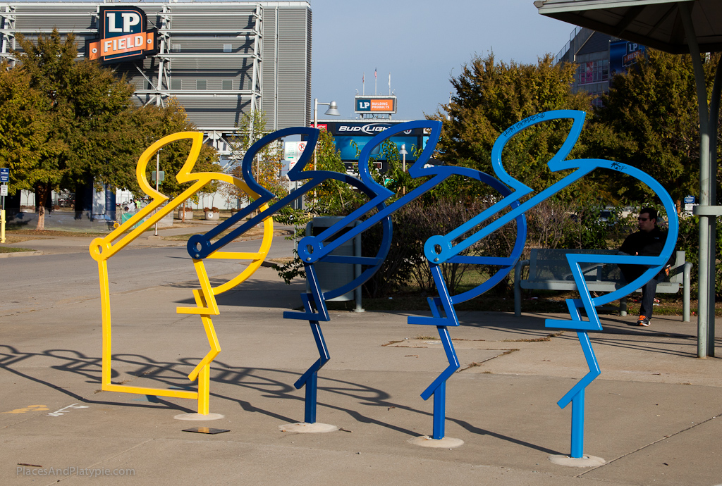 Nashville Bike Racks!