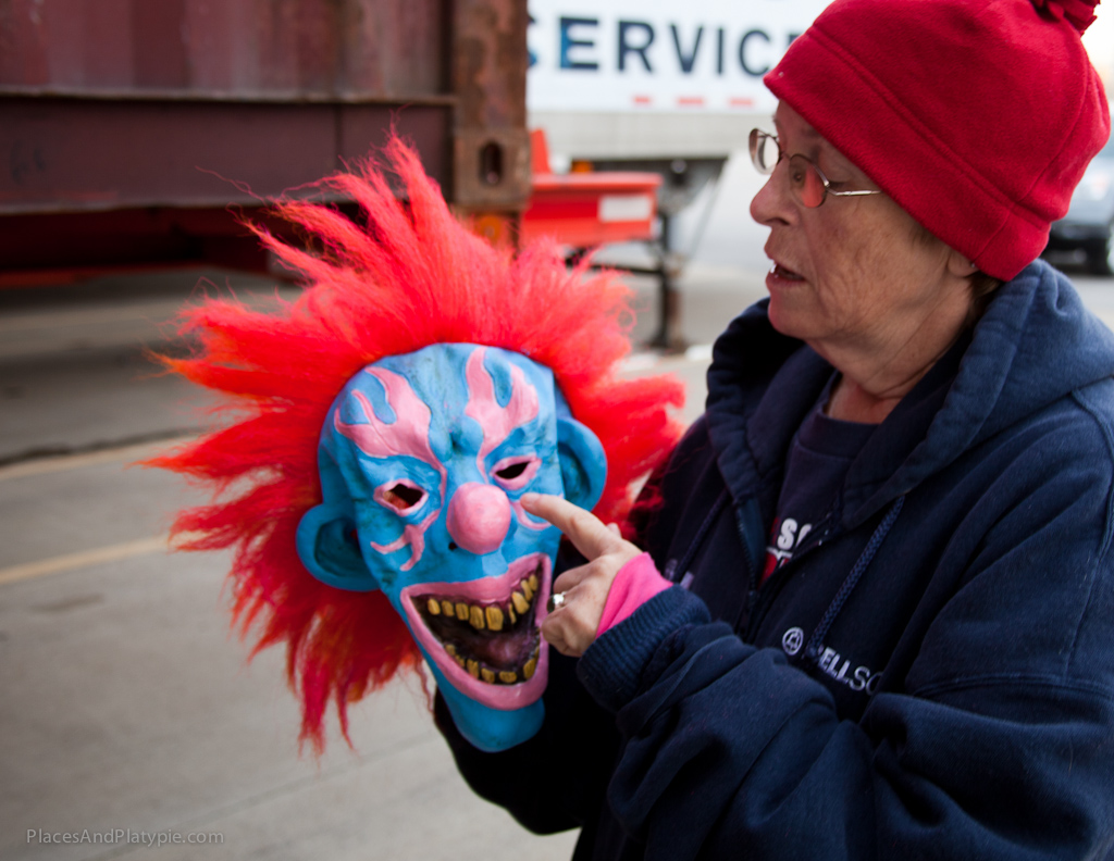 This was my first husband.. I don't know what happened to his glasses..