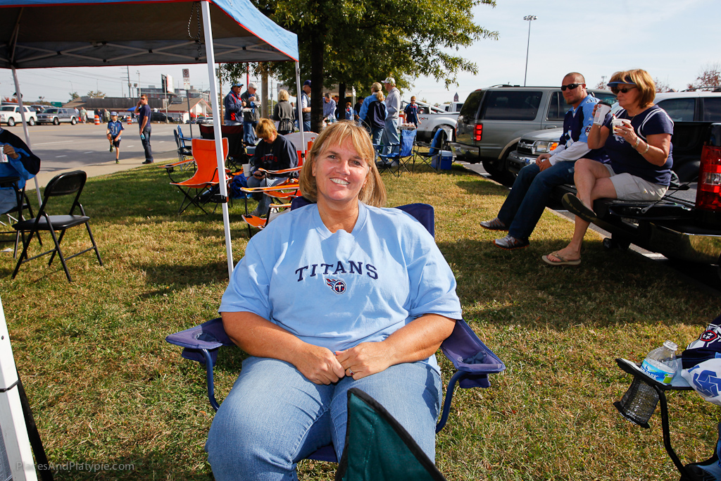 Titans Fan - Beaming and Beautiful!