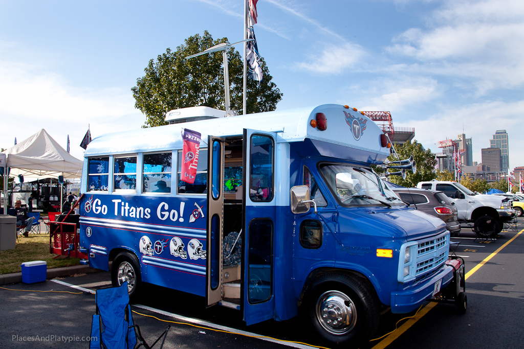 Well equipped Titans Fan Van!