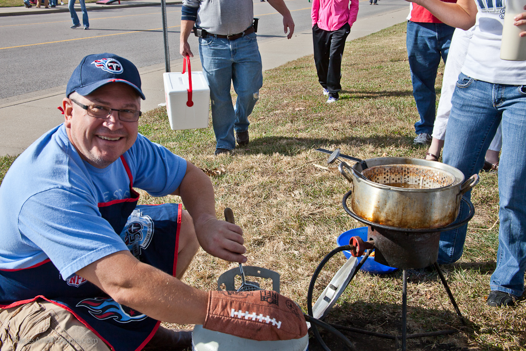 No worries - I've got this down to a SCIENCE! Go Titans!
